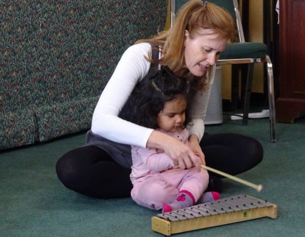 Sprouts Nov 22 counting beat with glockenspiel